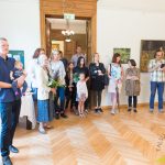 Tikšanās ar Katrīnu Vīnerti personālizstādē "Blakus"
