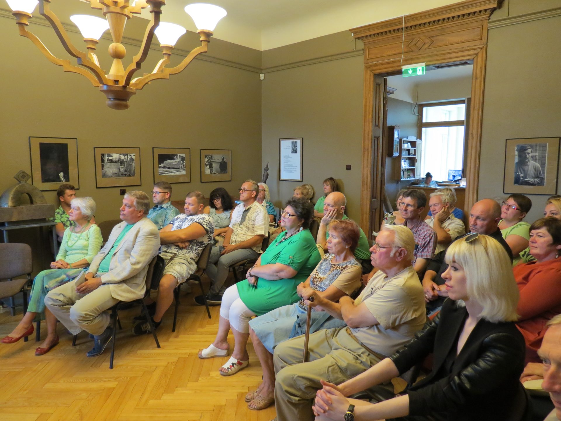 Sarīkojums "Latvijas Zaļās kustības aizsākums Talsos" 2019. gada 17. augustā.