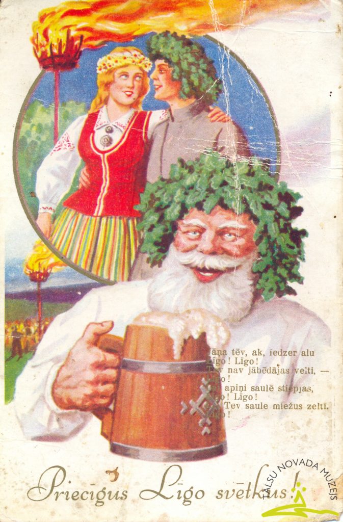 Atklātne sūtīta M. Kunam Nurmuižas ārsta mājā. 1939. gads