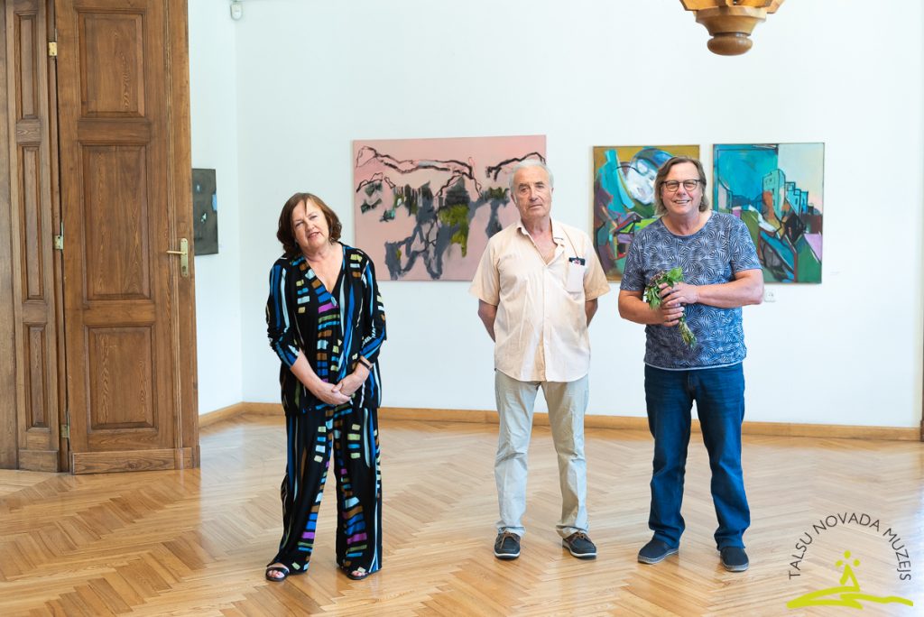 Izstādes “Divi ainavā. Biezbārdis un Poļikovs” atklāšanas pasākums