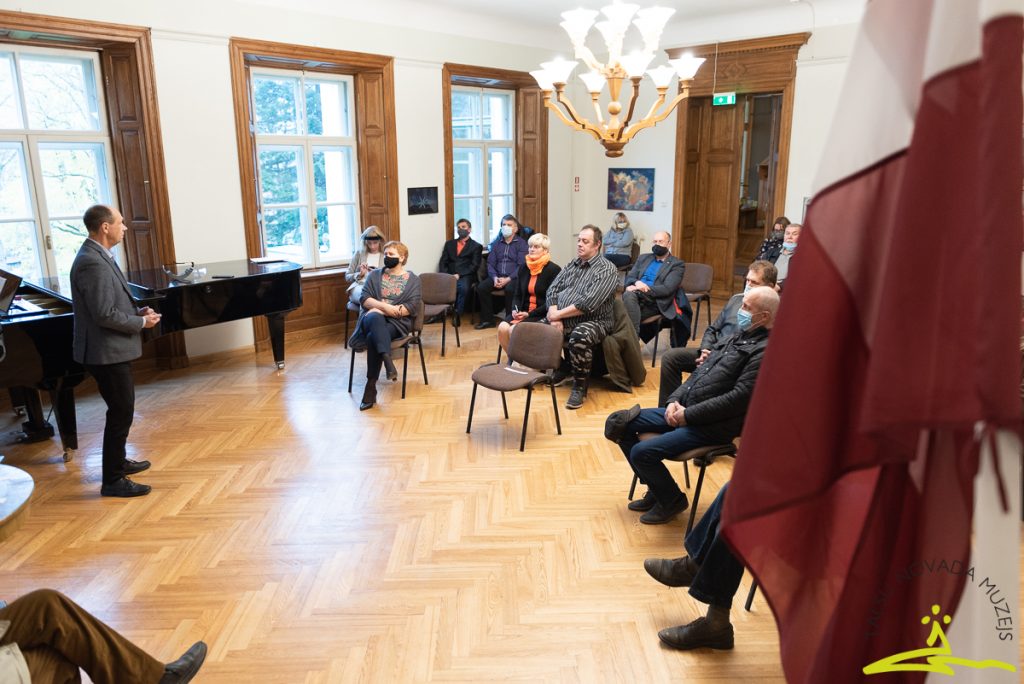 2. novembra pasākums, kurā 21 Talsu novada barikāžu dalībnieks saņēma Pateicības rakstu