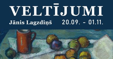 Jāņa Lagzdiņa izstāde “Veltījumi”